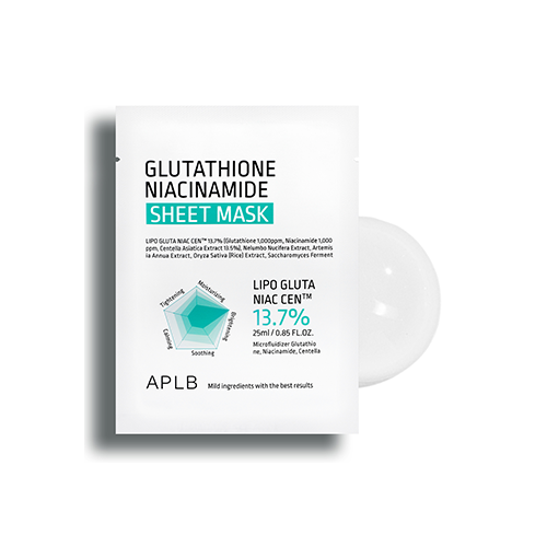 GLUTATHIONE NIACINAMIDE SHEET MASK