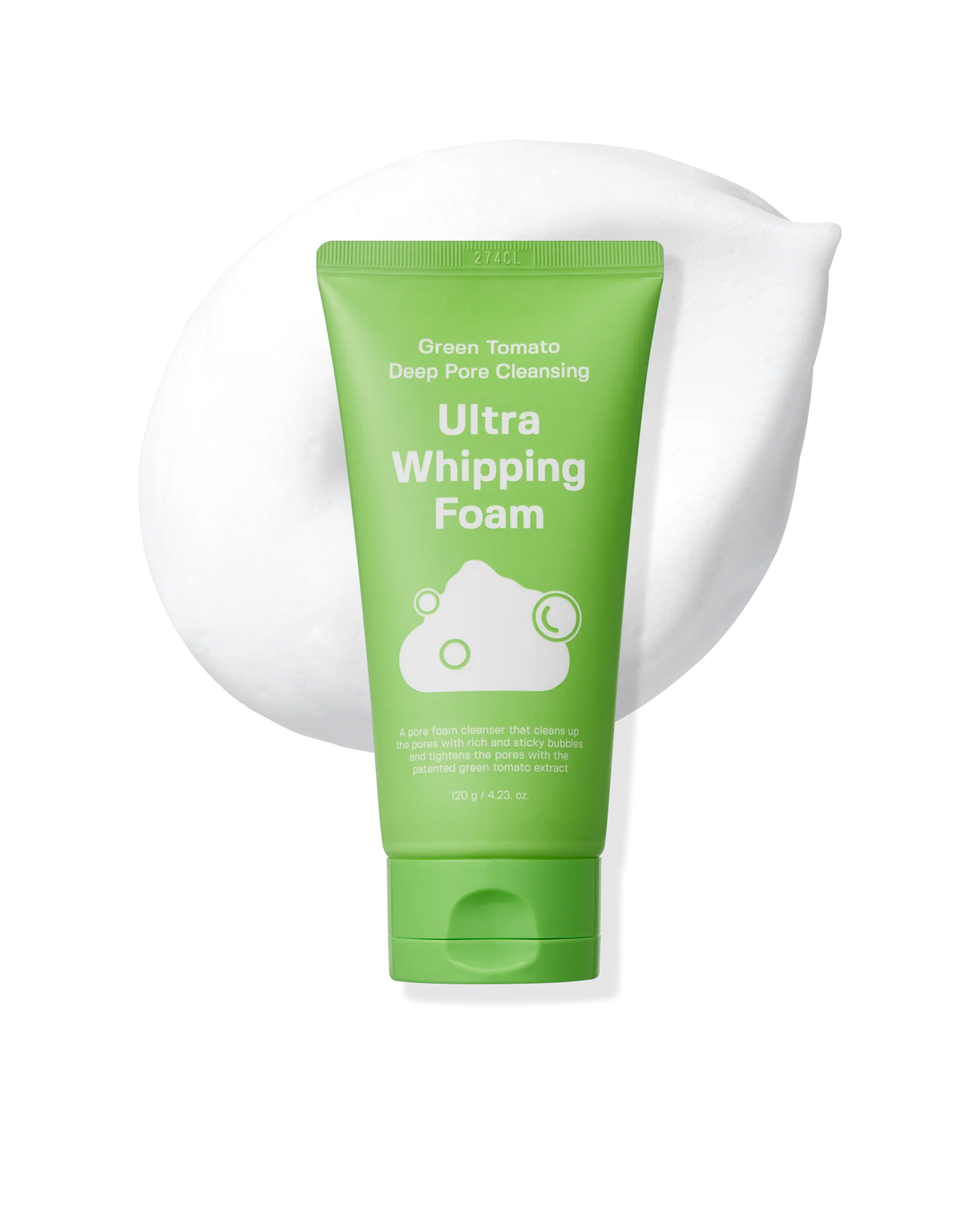Green Tomato Deep Pore Cleansing Ultra Whipping Foam