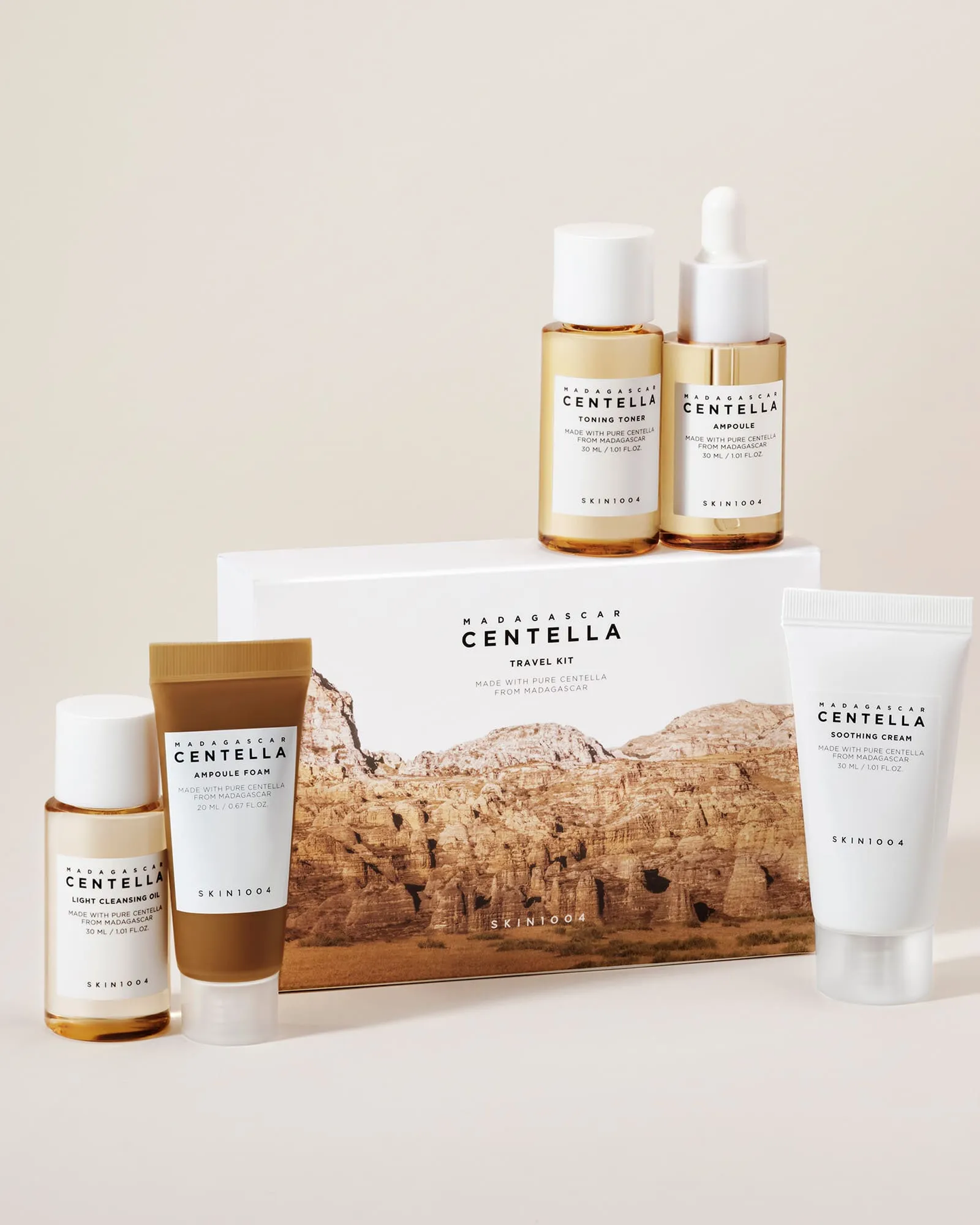 Madagascar Centella Travel Kit