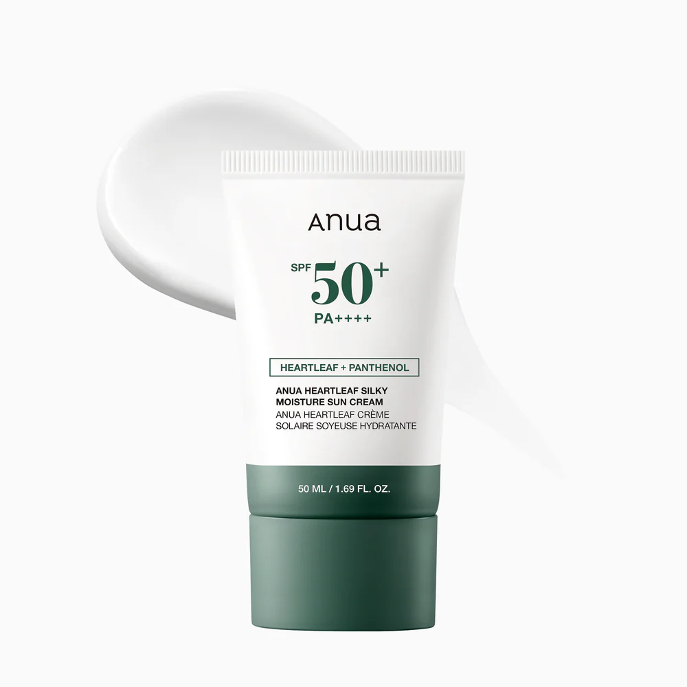 Anua - Heartleaf Silky Moisture Sun Cream SPF50+ PA++++