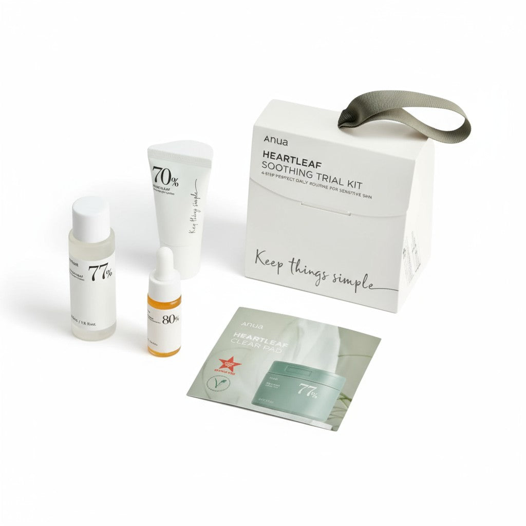 Heartleaf Soothing Trial Kit 4 pieces