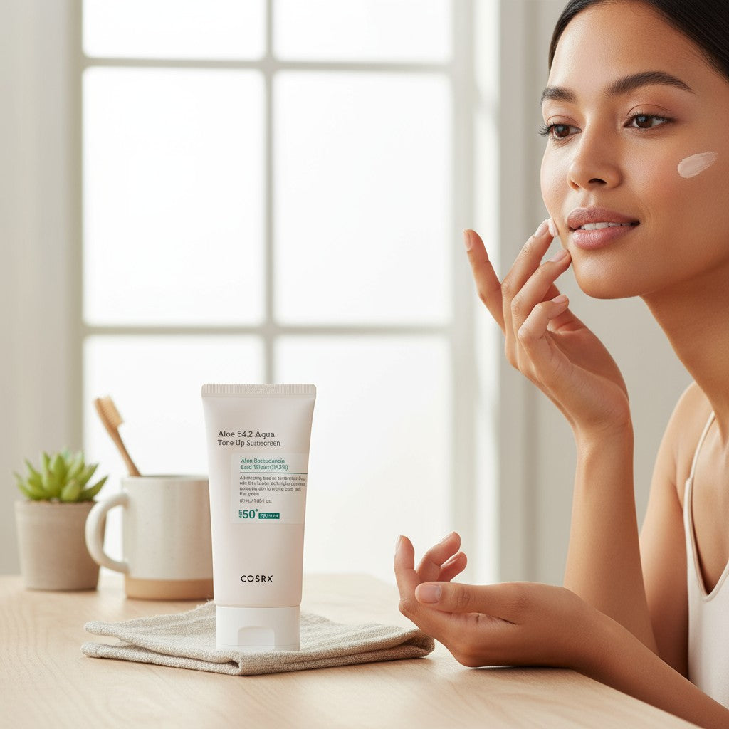 Aloe 54.2 Aqua Tone-up Sunscreen SPF 50+ PA++++