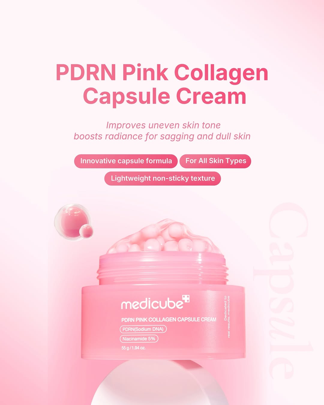 PDRN Pink Collagen Capsule Cream