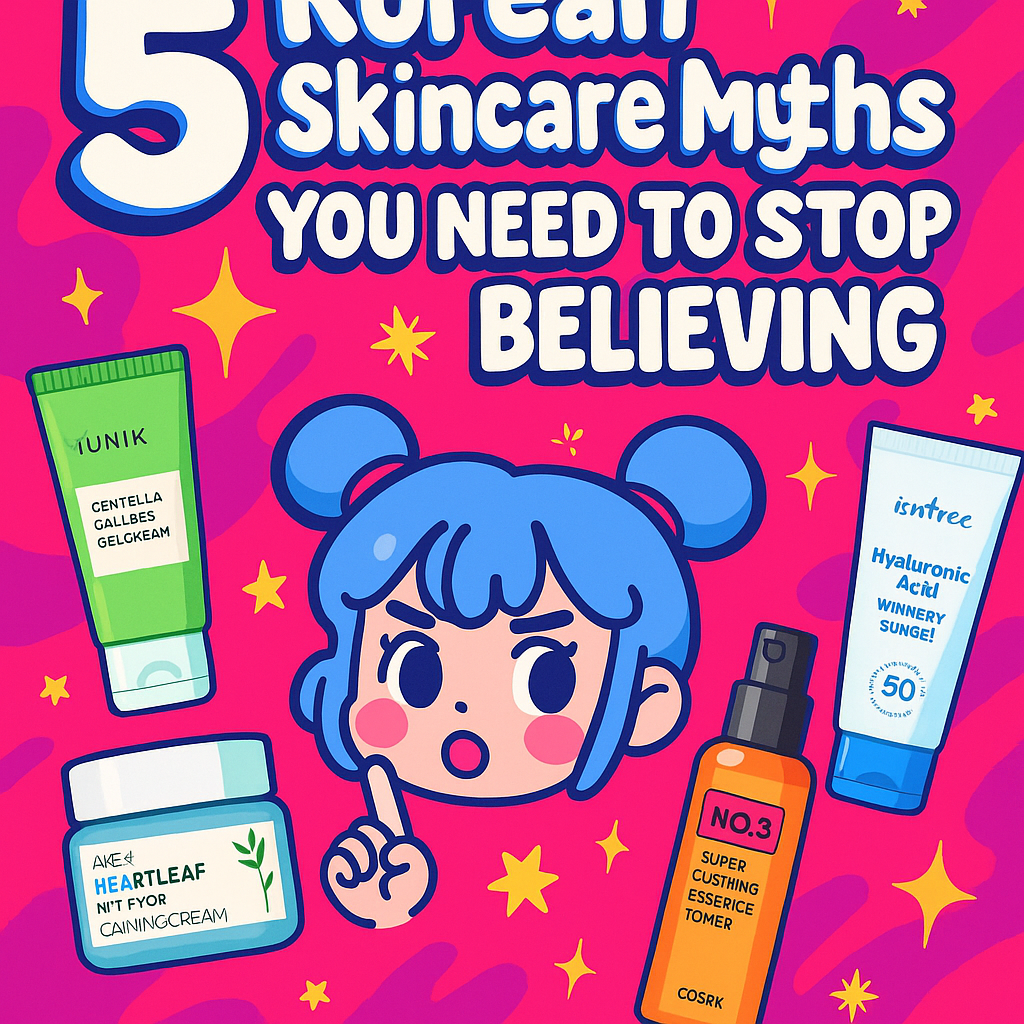 🧴 5 Korean Skincare Myths You Need to Stop Believing