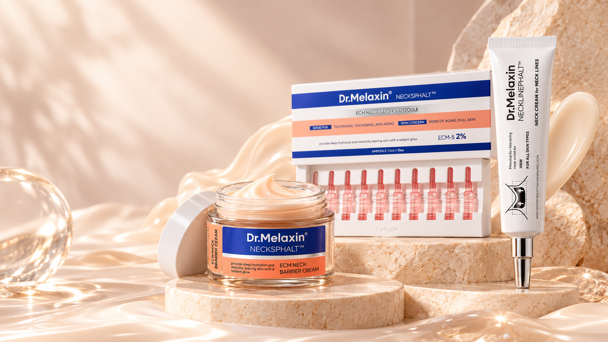 Dr. Melaxin Neck Care: A Targeted Routine for Neck Lines & Firmness