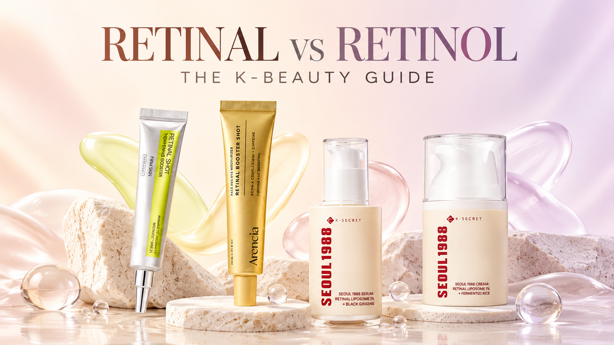 Retinal vs Retinol: Which Korean Skincare Active Is Right for You?