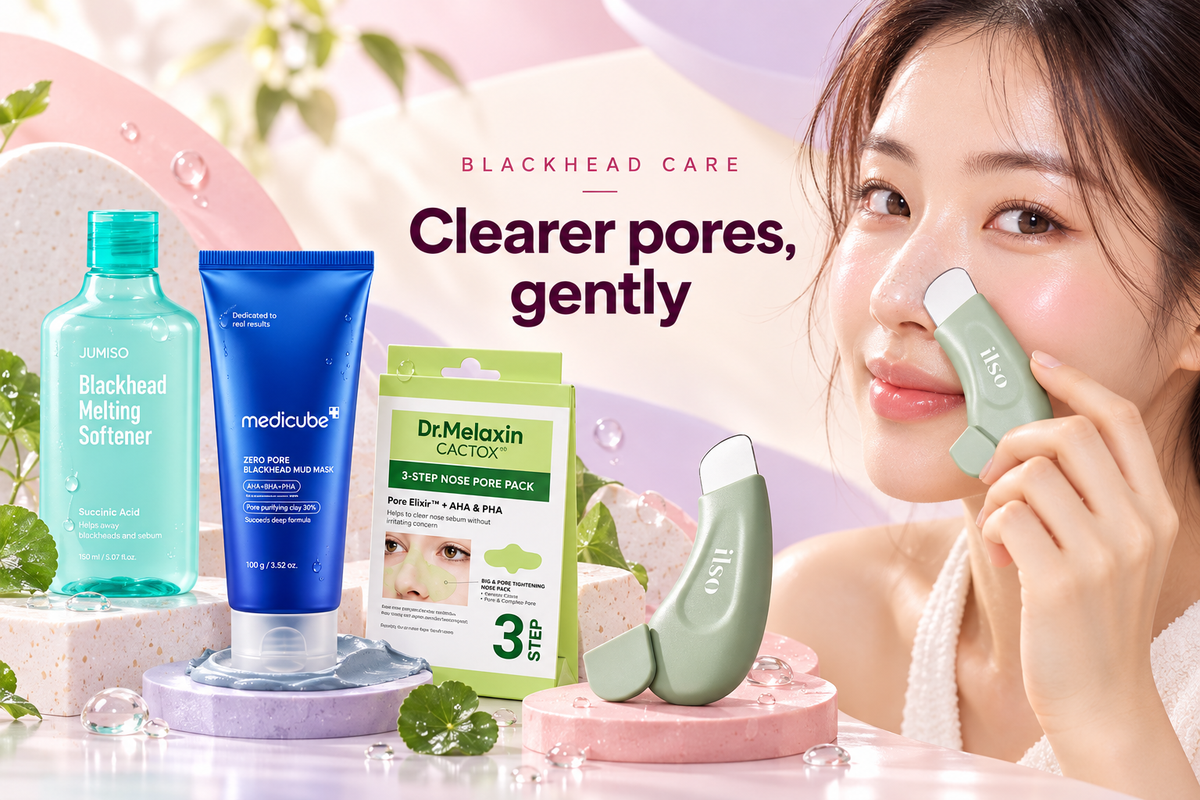 How to Remove Blackheads Gently: A Korean Skincare Guide