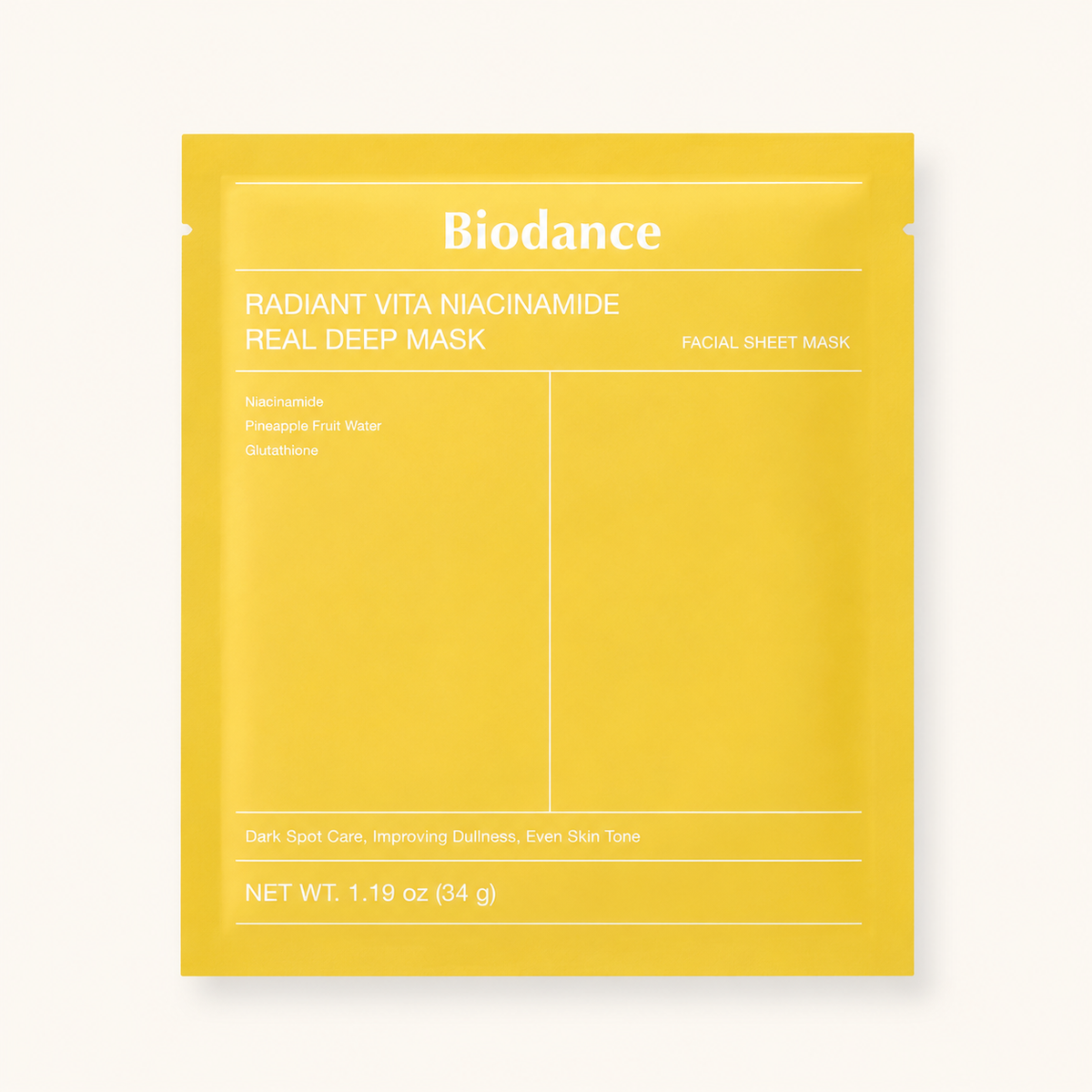 Radiant Vita Niacinamide Real Deep Mask