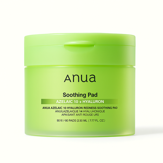 Anua Azelaic 10 + Hyaluron Soothing Pad 90pads