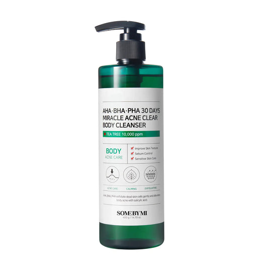 AHA, BHA, PHA 30 Days Miracle Acne Clear Body Cleanser