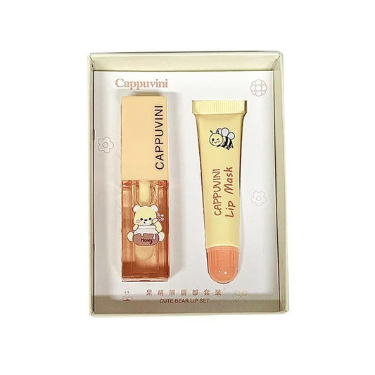 Honey Lip Oil & Lip Mask Set