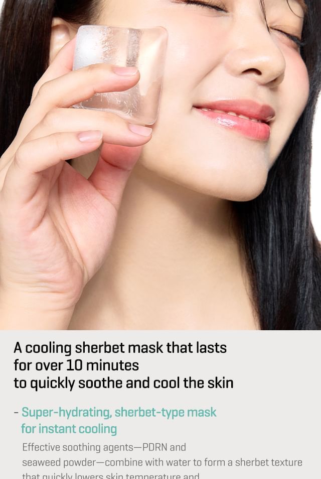 PDRN Spirulina Soothing Sherbet Mask Set