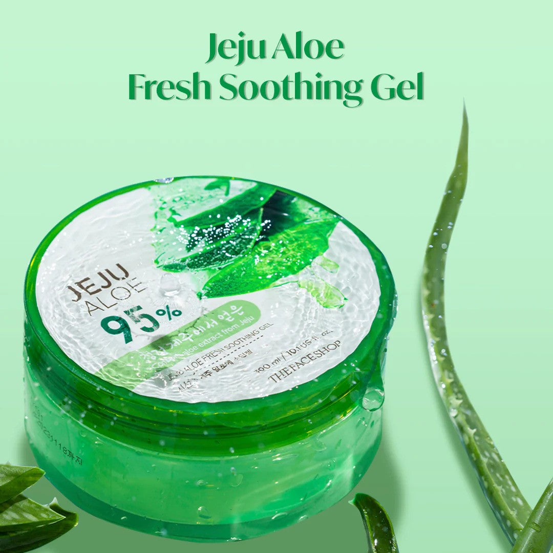 Jeju Aloe Fresh Soothing Gel 300ml