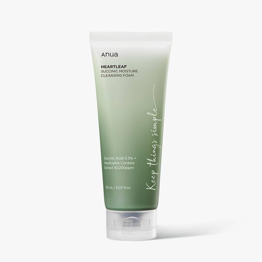 Heartleaf Succinic Moisture Cleansing Foam