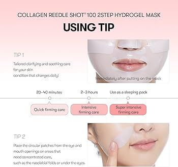 Collagen Reedle Shot 100 2Step Hydrogel Mask