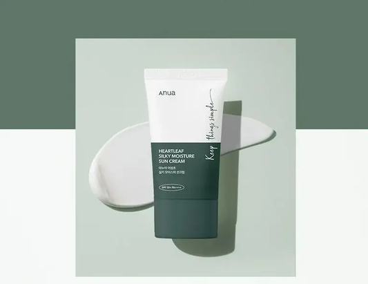 Anua - Heartleaf Silky Moisture Sun Cream SPF50+ PA++++ (50ml)