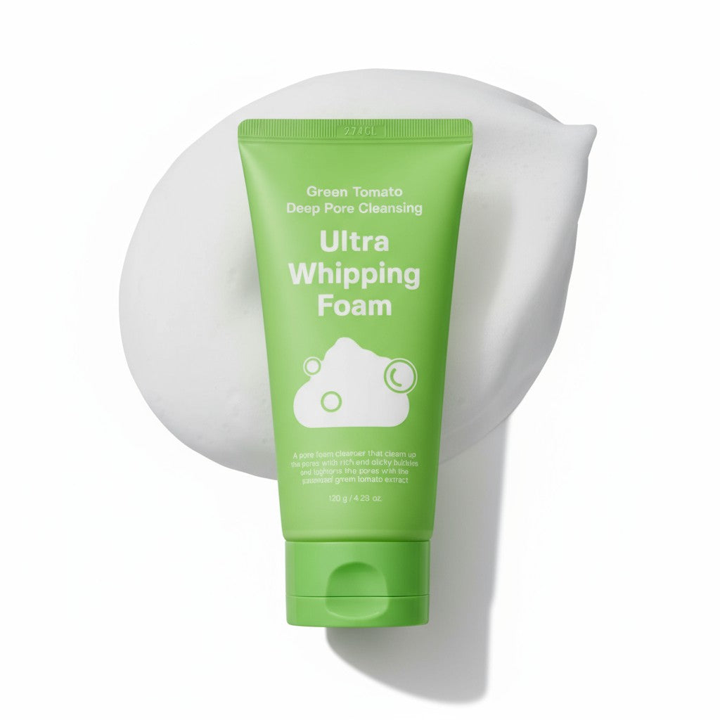 Green Tomato Deep Pore Cleansing Ultra Whipping Foam