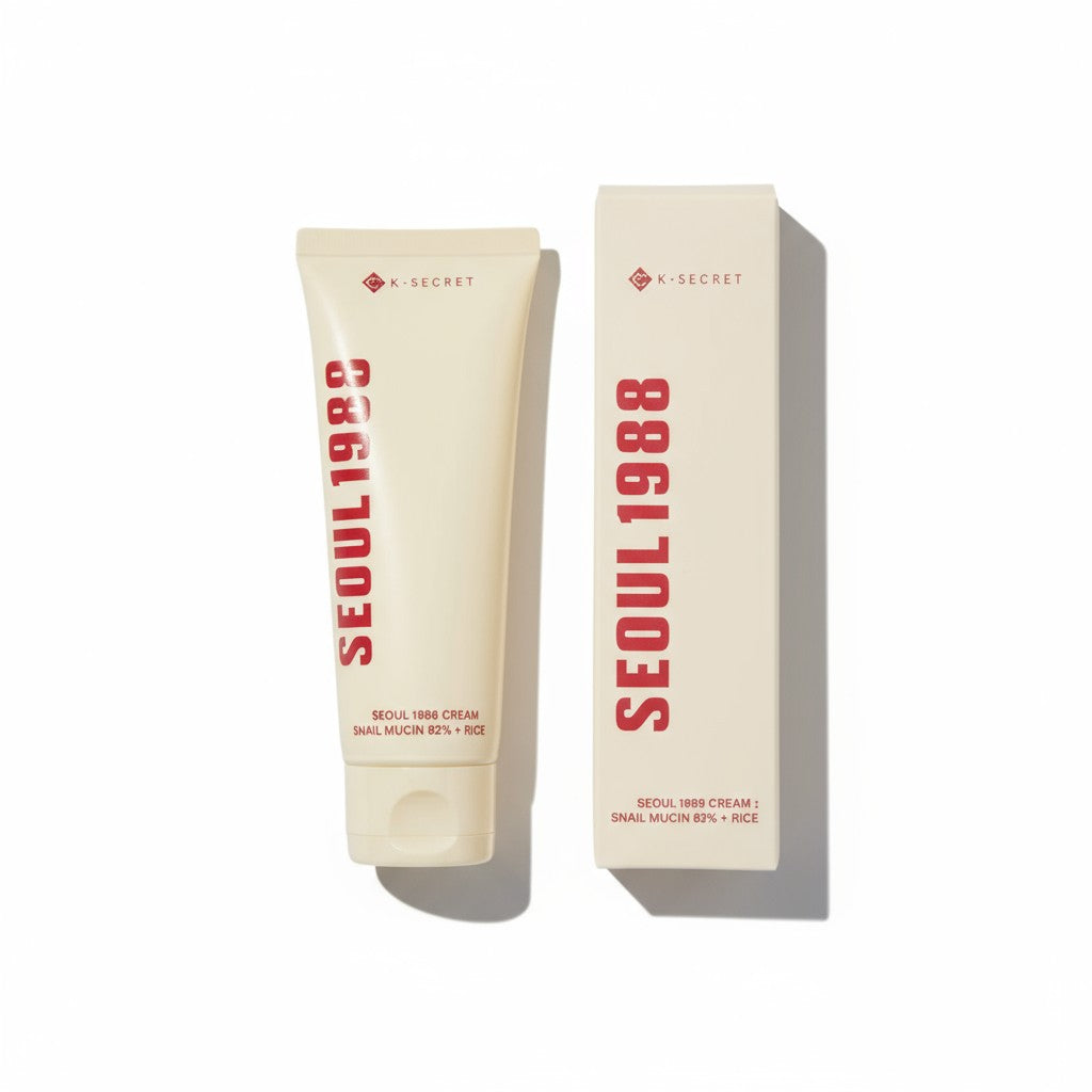 Seoul 1988 Cream: Snail Mucin 93% + Rice
