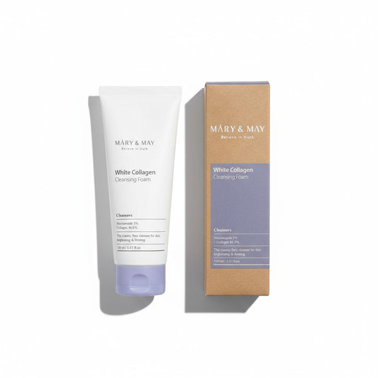 White Collagen Cleansing Foam