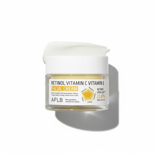 Retinol Vitamin C Vitamin E Facial Cream