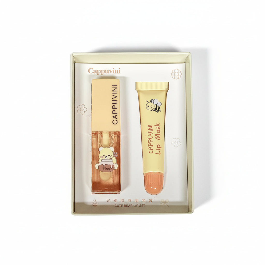 Honey Lip Oil & Lip Mask Set