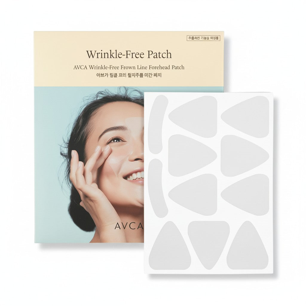 Wrinkle-Free Frown Line Forehead Patch 55p