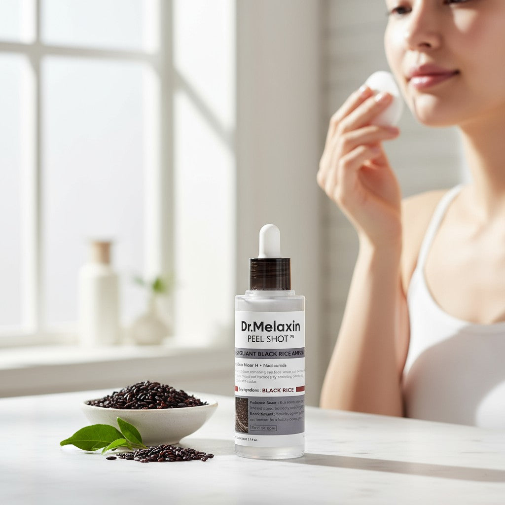 Peel Shot Exfoliant Black Rice Ampoule