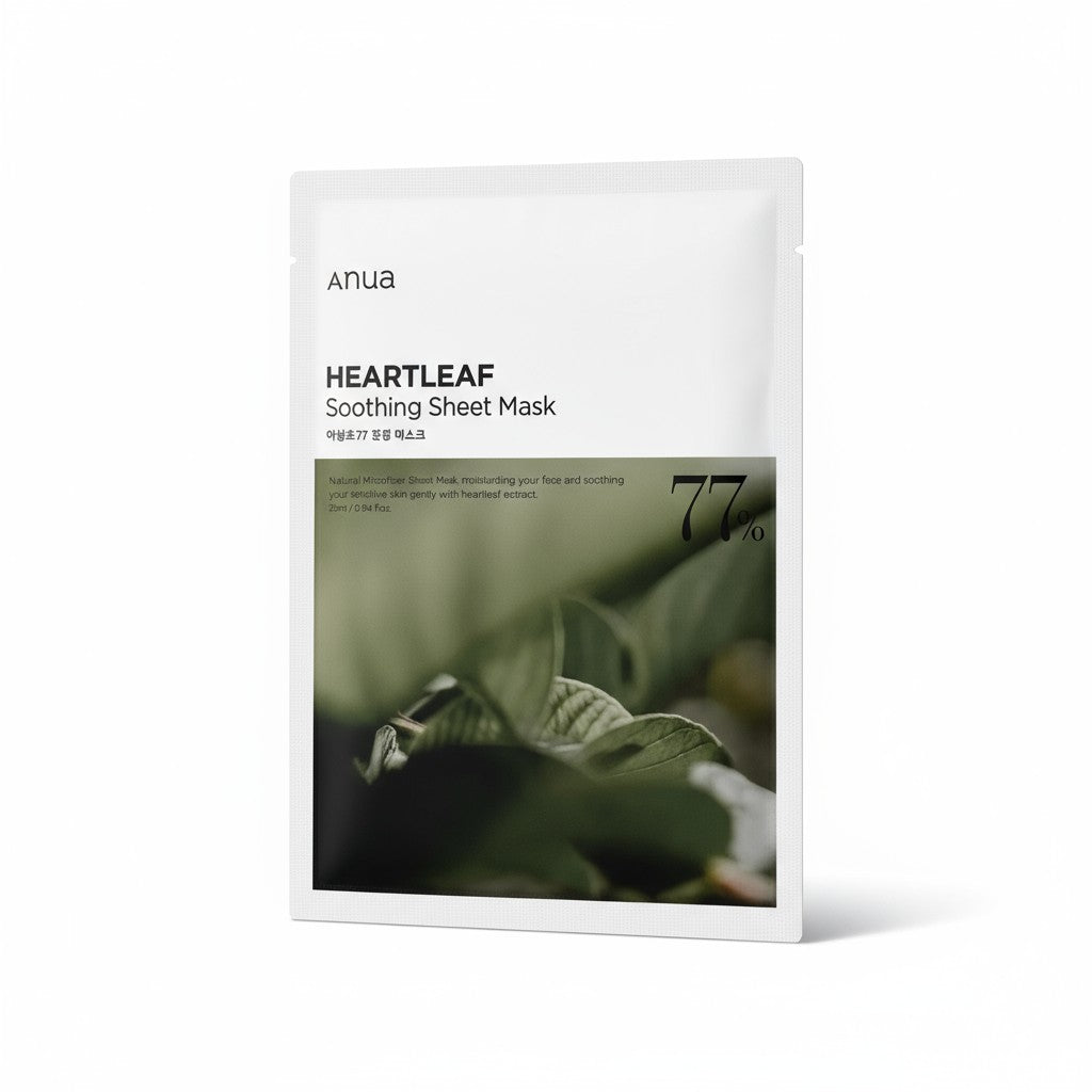 Heartleaf 77% Soothing Sheet Mask