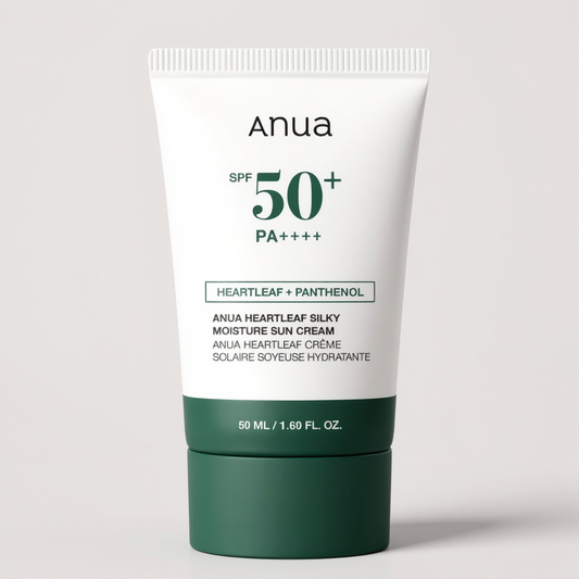 Anua - Heartleaf Silky Moisture Sun Cream SPF50+ PA++++