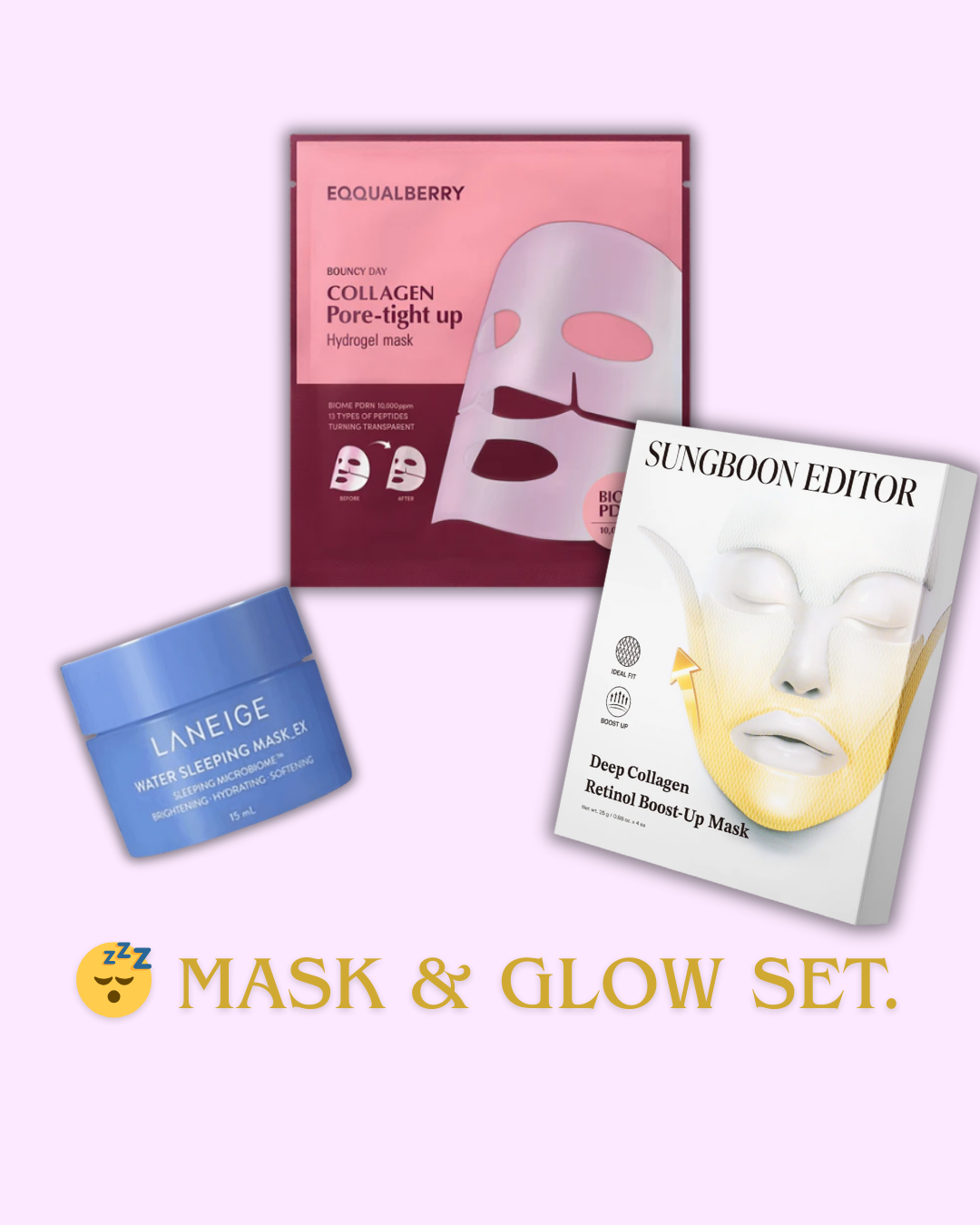 😴 Mask & Glow Set