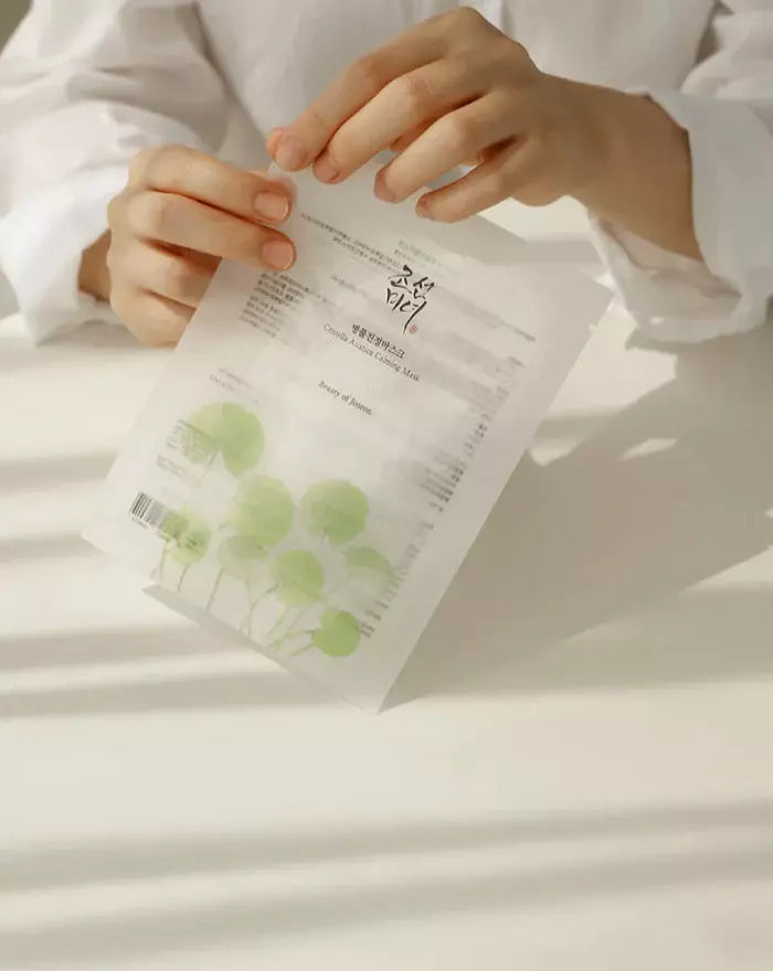 Centella asiatica calming mask